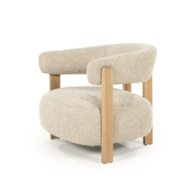 Fauteuil Lola -taupe Hush