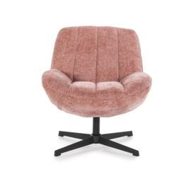 Fauteuil Derby -  Oud roze