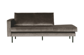 Daybed Rodeo left velvet taupe