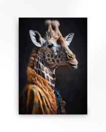 Wandkleed "Giraffe"