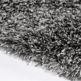 Carpet Dolce rond zwart Ø 200 cm