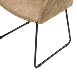 Eetkamerstoel met arml Frisco Drive , Pellini Camel