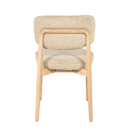 Stoel Rune naturel - taupe  Serene