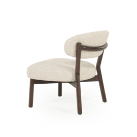 Fauteuil Mikky bruin - taupe Moon