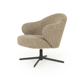 Fauteuil Connor - bruin Donna