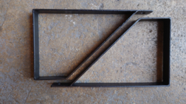 Set v 2 metalen wandplank hangers!