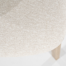 Eetkamerstoel Mikky naturel - beige Moon