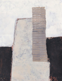 Wandkleed "ABSTRACT 1"