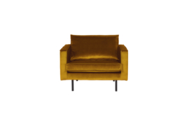 Fauteuil Rodeo velvet oker