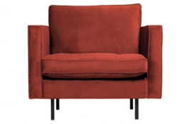 Fauteuil Rodeo classic velvet Chestnut