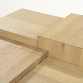 Salontafel Quinten Vierkant - Naturel