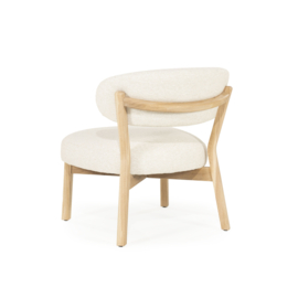 Fauteuil Mikky naturel - beige Moon