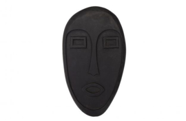 wandmasker Xavi hout, zwart 39x32x3 cm