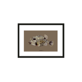 Art print ''Bisou'' incl. lijst