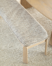 Bankje Lottie - taupe Nori