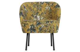 Fauteuil Vogue poppy mosterd velvet