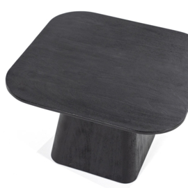 Salontafel Aron vierkant 60x60 - zwart