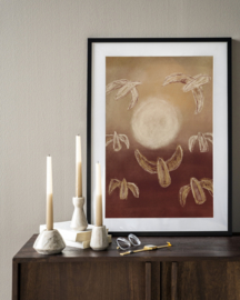 Art print ''Birds By Night'' incl. lijst