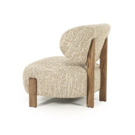 Fauteuil Reza bruin - beige  Bay