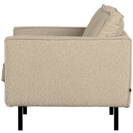 Fauteuil Rodeo Boucle Beige