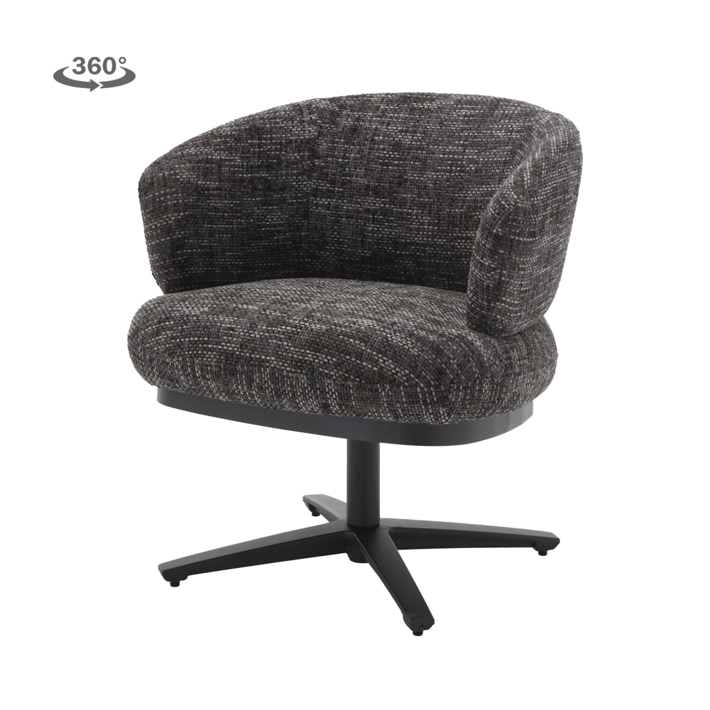 Fauteuil Perca - Blauw/Grijs