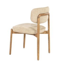 Stoel Rune bruin - taupe Serene