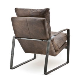 Fauteuil Lex Vintage Donkerbruin