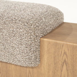 Bankje George - taupe Flou