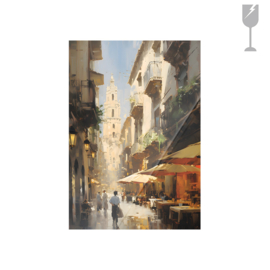 Glasprint "Barcelona"