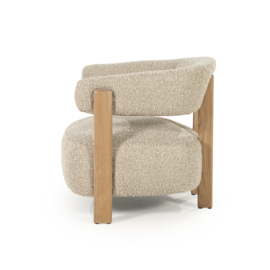 Fauteuil Lola -bruin Hush