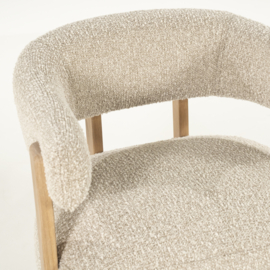 Fauteuil Lola -taupe Hush