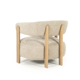 Fauteuil Lola -taupe Hush