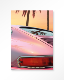 Art print '' Miami Vice" incl. lijst