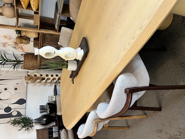 Eettafel/Bureau Eiken Fineer - 300x120 cm