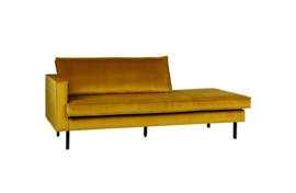 Daybed Rodeo left velvet oker