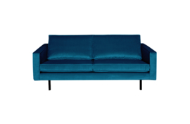 Bank 2,5-zits Rodeo velvet blauw