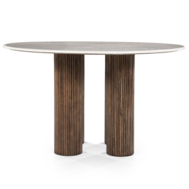 Eettafel Xavi marmer Rond 130