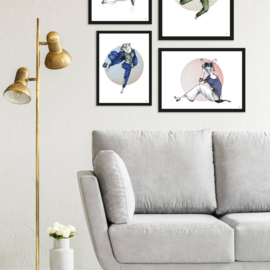 Art print "Antelope" incl. lijst