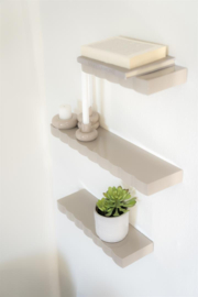 Wall shelf Prinz -  taupe