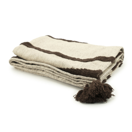 Plaid Majani 170x130cm brown