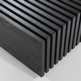 Salontafel Tom 90x90cm - Zwart