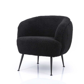 Fauteuil Babe black