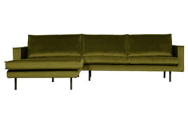 Loungebank Rodeo links velvet olive