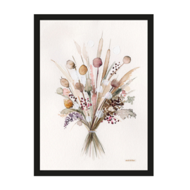 Art print "Dried Flower Bouquet"
