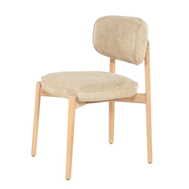 Stoel Rune naturel - taupe  Serene