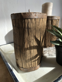 Kandelaar Hout Blok