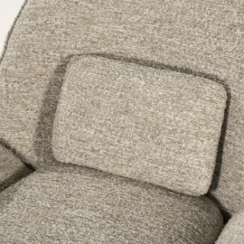 Fauteuil Ryan - taupe Zora