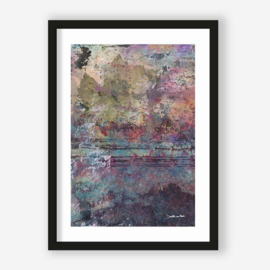 Art print "Birch Tree Autumn 2" incl. lijst