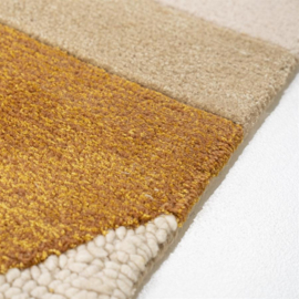 Carpet Kazi 190x290 cm - mustard