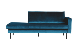 Daybed Rodeo right velvet blauw